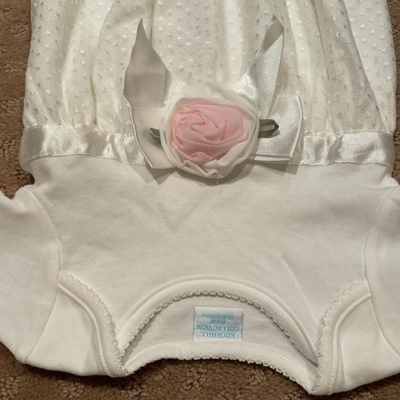 Edgehill Collection Baby Ivory Dress Size 0-6 Months - NWT - Picture 2 of 6